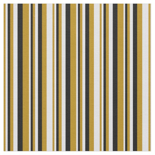 Dark Goldenrod, Lavender & Black Colored Pattern Fabric