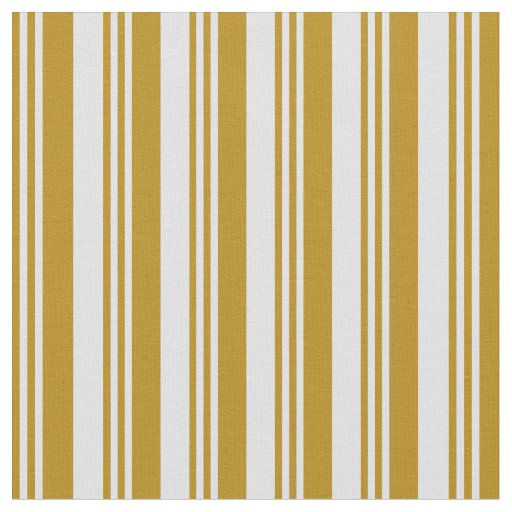 Dark Goldenrod & Lavender Pattern Fabric