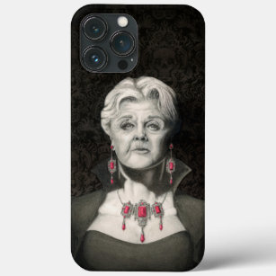 Dark gothic Angela Lansbury phone case