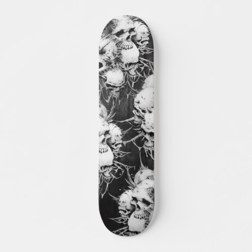 Dark Gothic Apparition of Death Skateboard