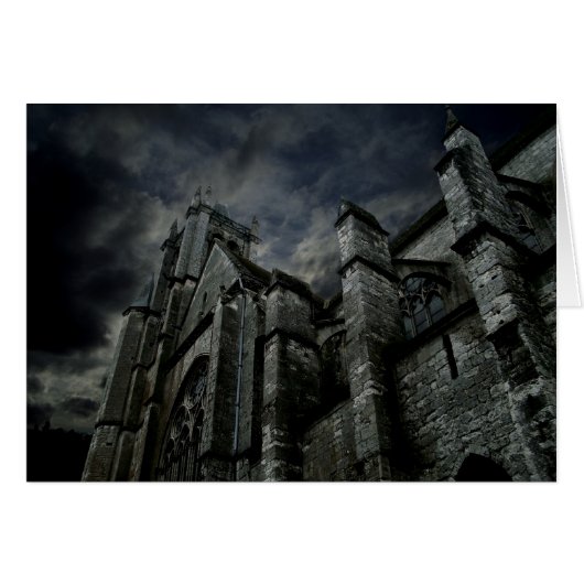 Dark gothic cathedral cards (Front Horizontal)