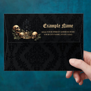 Dark Gothic Elegance. Stunning archway  Envelope