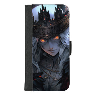 Dark Gothic Fantasy Anime iPhone 8/7 Plus Wallet Case