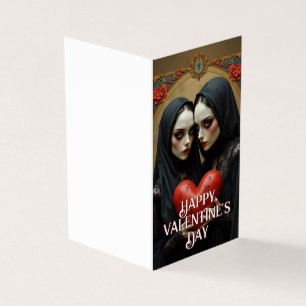 Dark Gothic Lovers with Crimson Heart