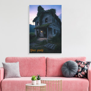 Dark Gothic Twilight Horror Canvas Print