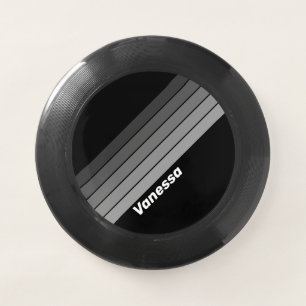 Dark Gradient Rainbow with Name Wham-O Frisbee