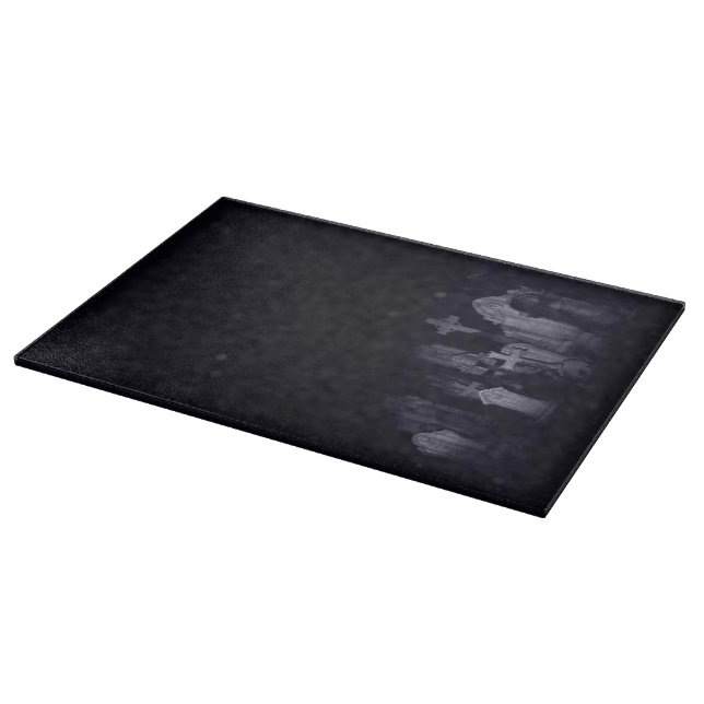 Dark Graveyard Cutting Board (Corner)