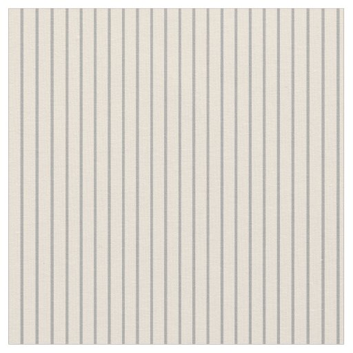 Dark Gray and Bisque Lines/Stripes Pattern Fabric