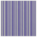 [ Thumbnail: Dark Gray and Dark Slate Blue Pattern Fabric ]