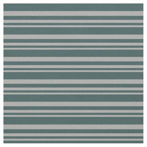 Dark Gray and Dark Slate Gray Lines Fabric