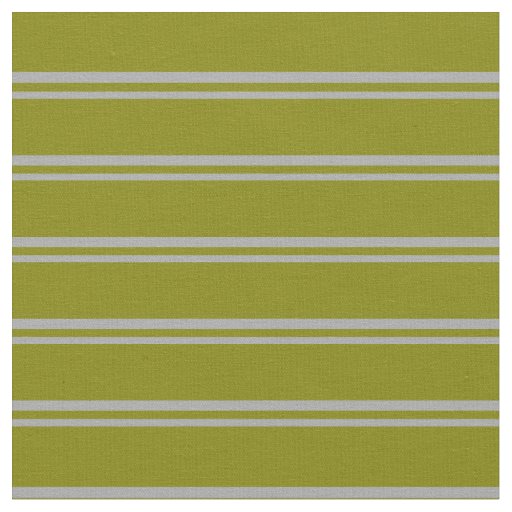 Dark Gray and Green Lines Fabric