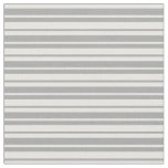 [ Thumbnail: Dark Gray and Mint Cream Lined/Striped Pattern Fabric ]