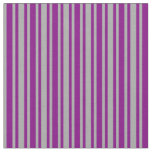 [ Thumbnail: Dark Gray and Purple Pattern Fabric ]
