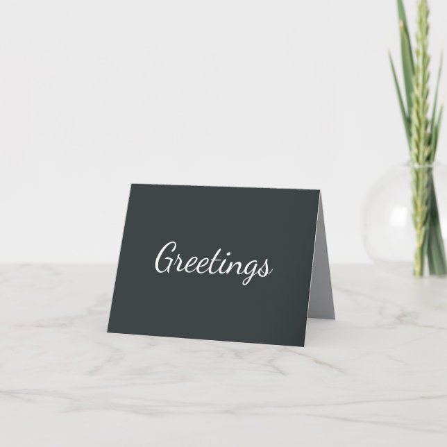 Dark Gray Azure Card (Front)