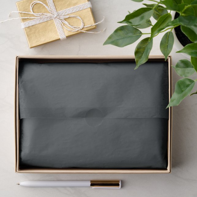 Dark Gray Azure Tissue Paper (Gift)
