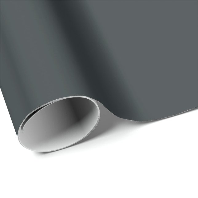Dark Gray Azure Wrapping Paper (Roll Corner)
