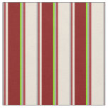 [ Thumbnail: Dark Gray, Brown, Bisque, Maroon & Chartreuse Fabric ]