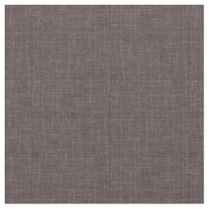 Dark Gray Brown Linen Fabric