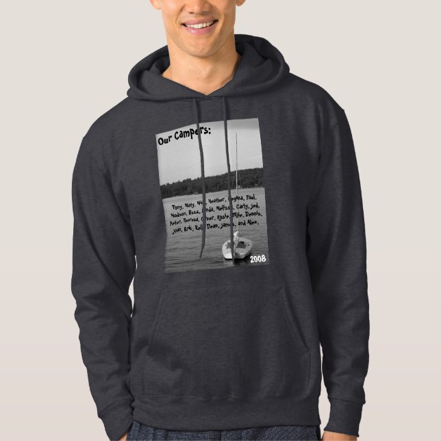 Dark Gray Camp Carter Sweatshirt - Unisex (Front)