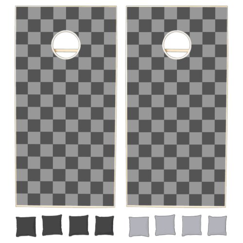 Dark Gray Checker