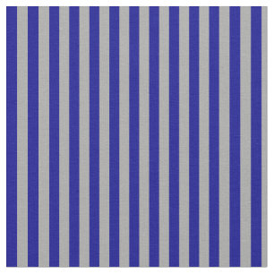 Dark Gray & Dark Blue Stripes/Lines Pattern Fabric