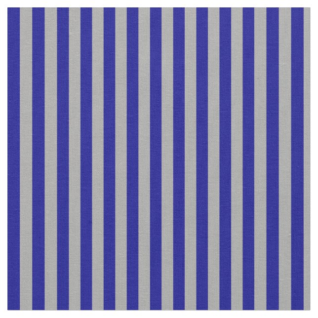 Dark Gray & Dark Blue Stripes/Lines Pattern Fabric (Close Up)
