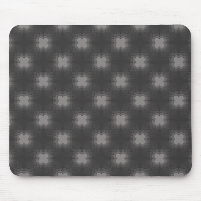 Dark Gray Funky Flair Mousepad (Front)