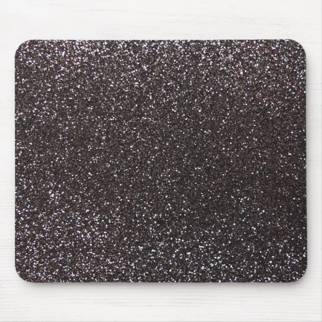 Dark gray glitter mouse pad (Front)