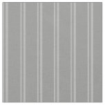 [ Thumbnail: Dark Gray & Grey Colored Stripes Fabric ]