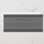 Dark Gray Heart Damask (Back)