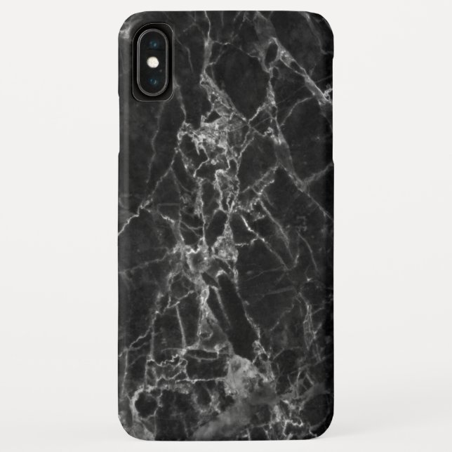 Dark Gray Marble Case-Mate iPhone Case (Back)