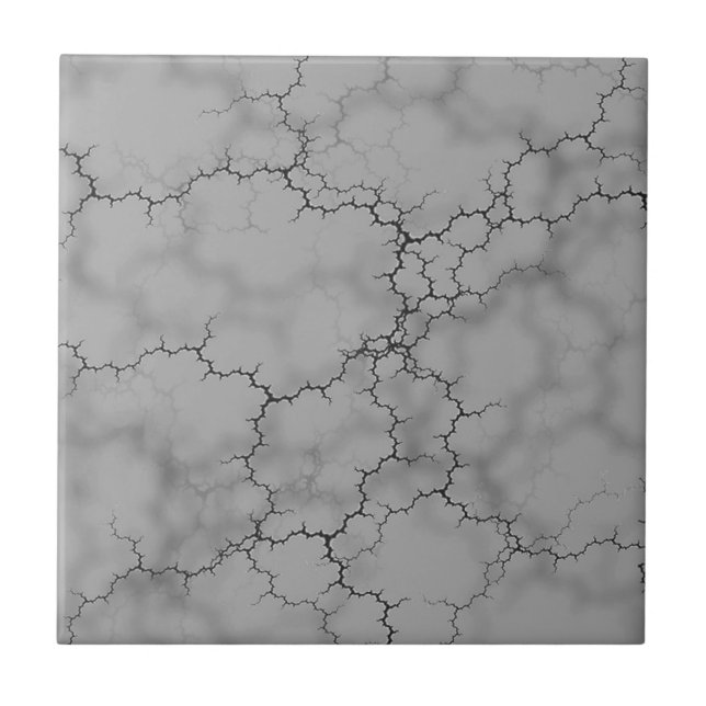 Dark Gray Marble Pattern Tile (Front)
