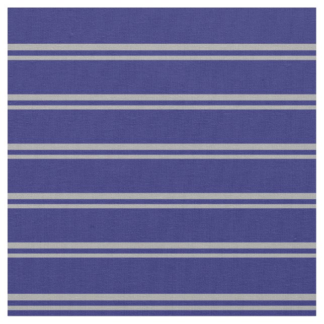 Dark Gray & Midnight Blue Pattern Fabric (Close Up)