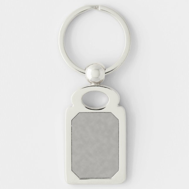 Dark Gray Parchment Texture Background Keychain (Front)