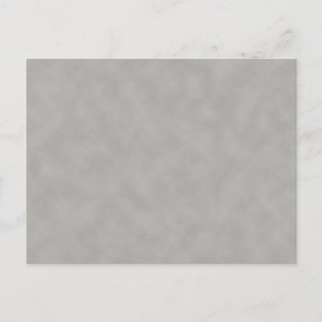 Dark Gray Parchment Texture Background Postcard (Front)