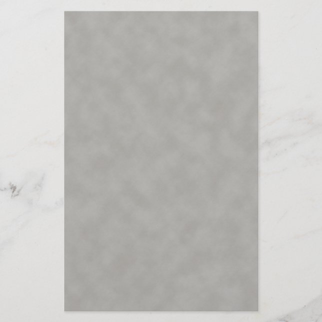 Dark Gray Parchment Texture Background Stationery (Front)