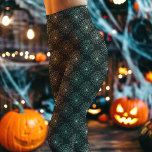 Dark Gray Spider Web Pattern Halloween Leggings<br><div class="desc">These Dark Gray Spider Web Pattern Leggings are perfect for adding a touch of spooky elegance to your wardrobe. Featuring detailed spider web designs on a dark background, they are ideal for Halloween events, gothic style enthusiasts, or anyone looking to make a statement with a subtle, eerie twist. Comfortable and...</div>