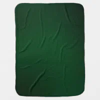 Dark green baby discount blanket