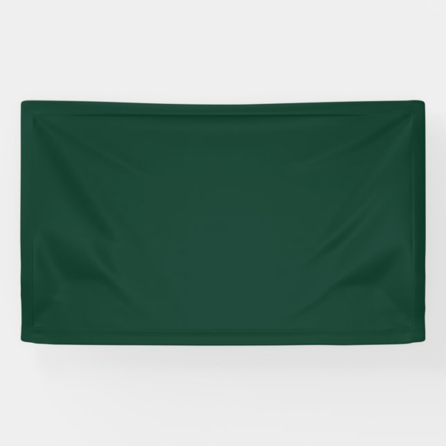 Dark Green Banner (Horizontal)