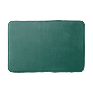 Dark green blue(solid color) Bath Mat