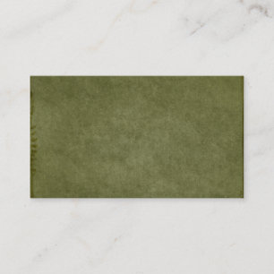 Dark Green Brushed Textured Like Background Business Card