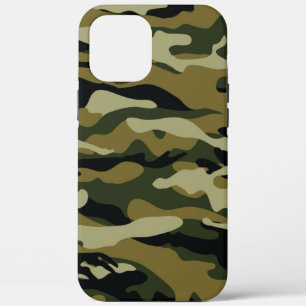 Dark Green Camo iPhone 12 Pro Max Case