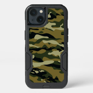 Dark Green Camo iPhone 13 Case