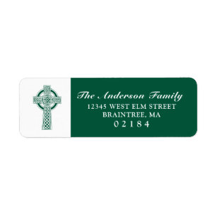 Irish Return Address Labels | Zazzle