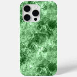 Dark Green Crumpled Texture iPhone 15 Pro Max Case