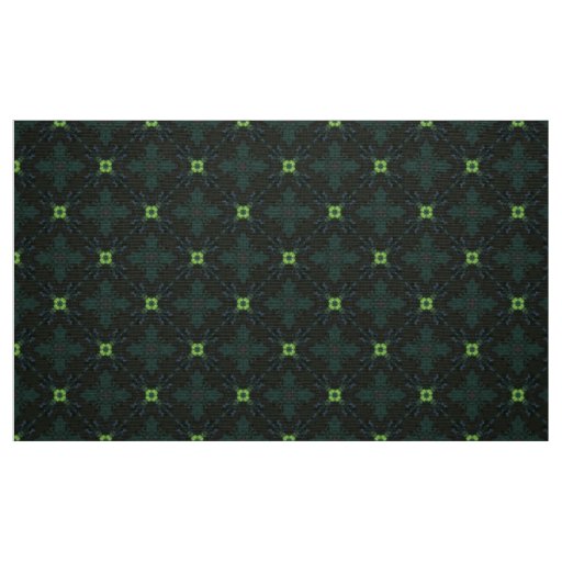 Dark Green Custom cotton fabric by the yard