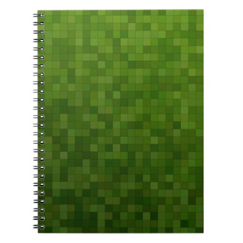 Dark green dark background notebook