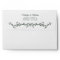 Dark Green Elegant Vintage Floral Wedding
