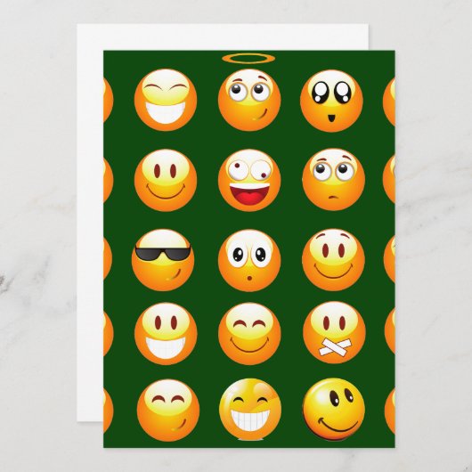 dark green emoji (Front/Back)