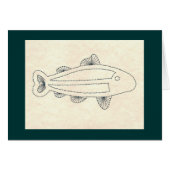 DARK GREEN FISH (Front Horizontal)